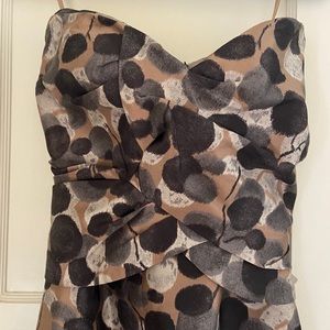 Ports 1961 Strapless Midi Dress NWT